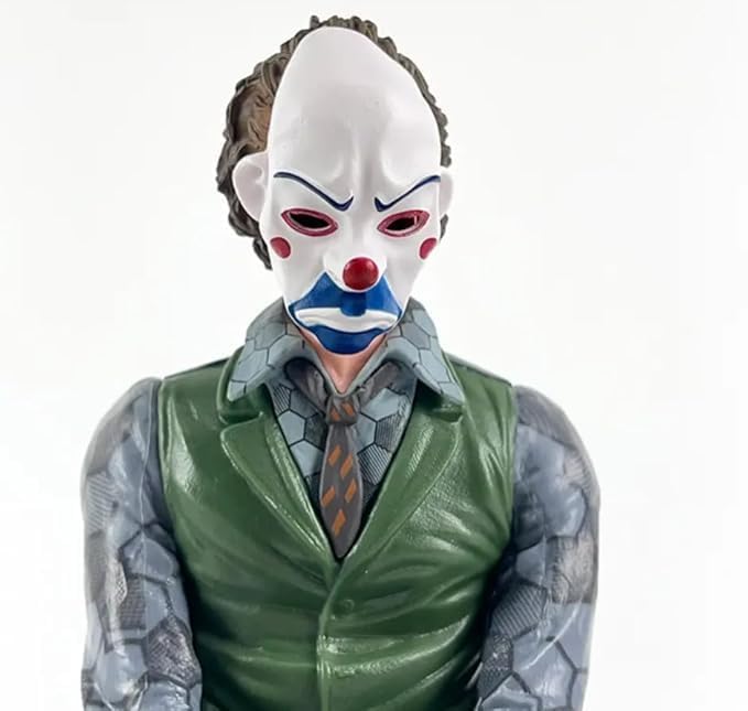 Image of YOURKARTS.COM Joker Dashboard Figurine 5.5-Inch Villain Model with Iconic Grin | Desk or Shelf Showpiece, Comic Fan Gift or Display Prop /Trending Car Accessories