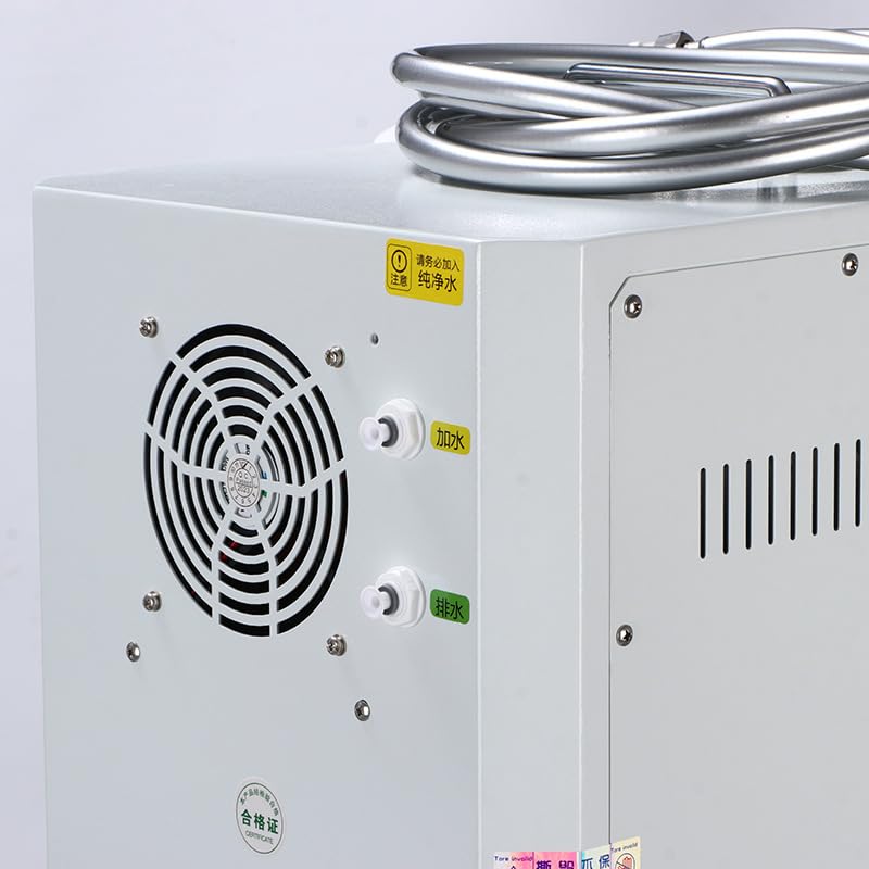 HNZXIB Hydrogen Water Bath Machine - PEM Electrolysis, 99.999% High Concentration H2, 3.5L/Min, 10-60 Min Timer, 220V, Quiet Operation, LCD Display, for Home Spa & Relaxation