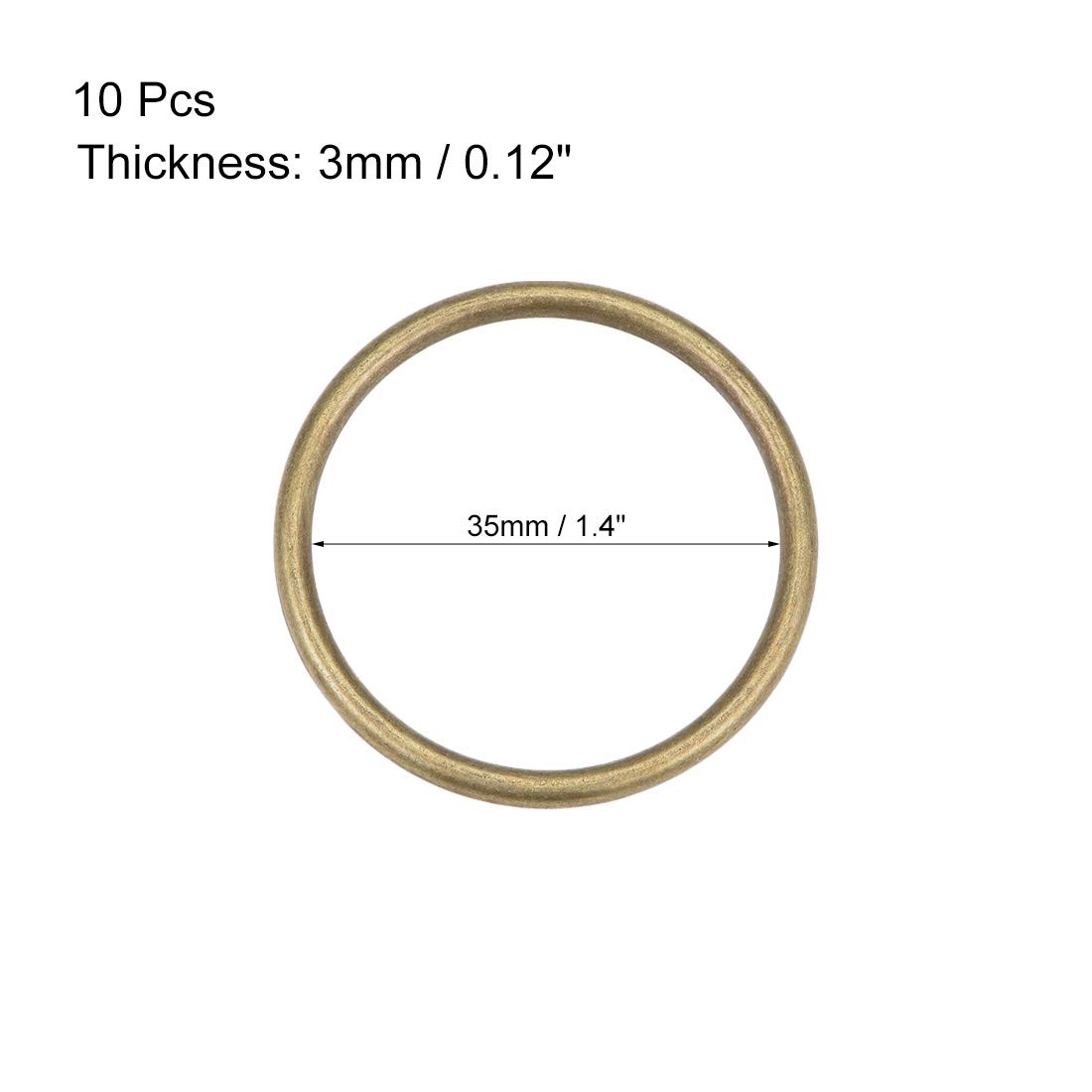Anneau Torique En Métal Au Détail Anneau De Boucle... – Grandado