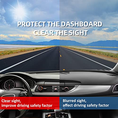 Berksyde Dashboard Dash Cover Mat Carpet Compatible With 99-06 Chevy Silverado Gmc Sierra,00-06 Chevy Suburban Tahoe Gmc Yukon/Xl,01-06 Chevy Avalanche(Grey) #TOP3