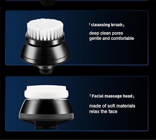 Miniatura 9 de Afeitadora eléctrica recargable por USB 7D para hombres, 5 en 1, impermeable con pantalla LCD, afeitadora de cabeza calva, maquinilla de afeitar en