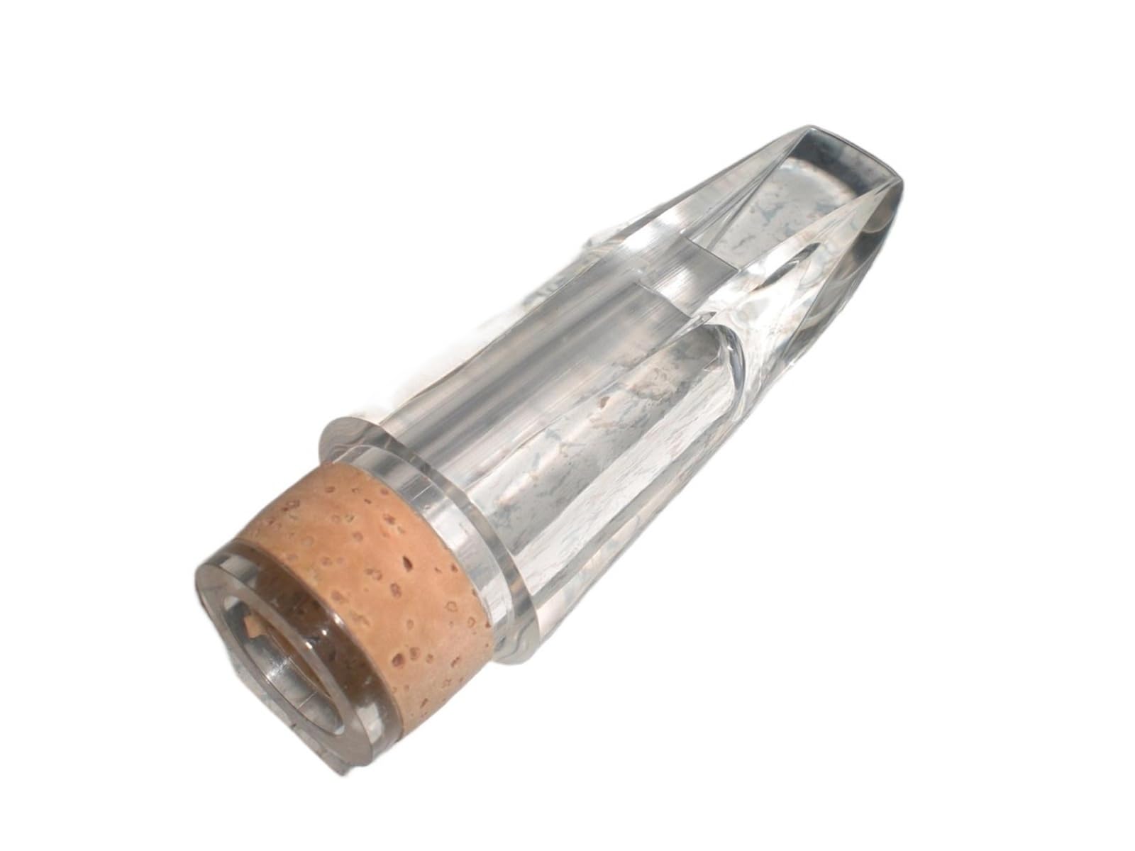 Bocchino for clarinetto in Sib da 1 pezzo Bocchino in cristallo for clarinetto B trasparente