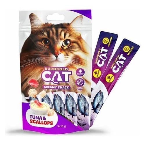 EuroGold Cat Sıvı Kedi Öd. Ton-Deniz Tarağı 5x15 gr