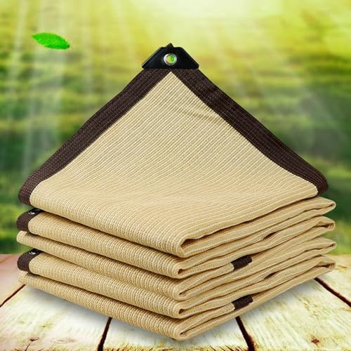 95% Sun Shade Cloth Mesh Tarp for Outdoor Patio Greenhouse Plants Plant Cover 6.6x6.6ft 6.6x10ft 6.6x20ft 10x10ft 10x16ft 10x20ft 13x13ft 13x20ft 13x26ft(Size:10x16ft)