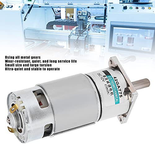 Moteur à aimant permanent 12V à rotation réversible fluide 600 tr/min