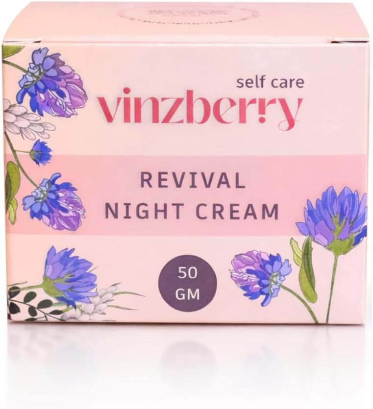 Revival Night Cream | Retinol, Peptides & Bakuchiol | Boosts Elasticity, Reduces Wrinkles Fine Lines & Improves Moisture Barrier | Pack of 1 (50g)