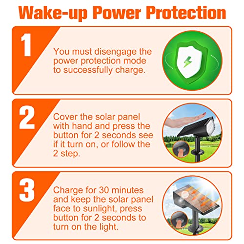 Conerife Solar Spot Lights Outdoor, Solar Landscape Spotlights Ip65 Waterproof, 2-In-1 Wireless Wall Lights, Dark Sensing Auto On/Off Solar Yard Lights For Garden Path Driveway Porch Walkway, 6 Pack… #TOP6