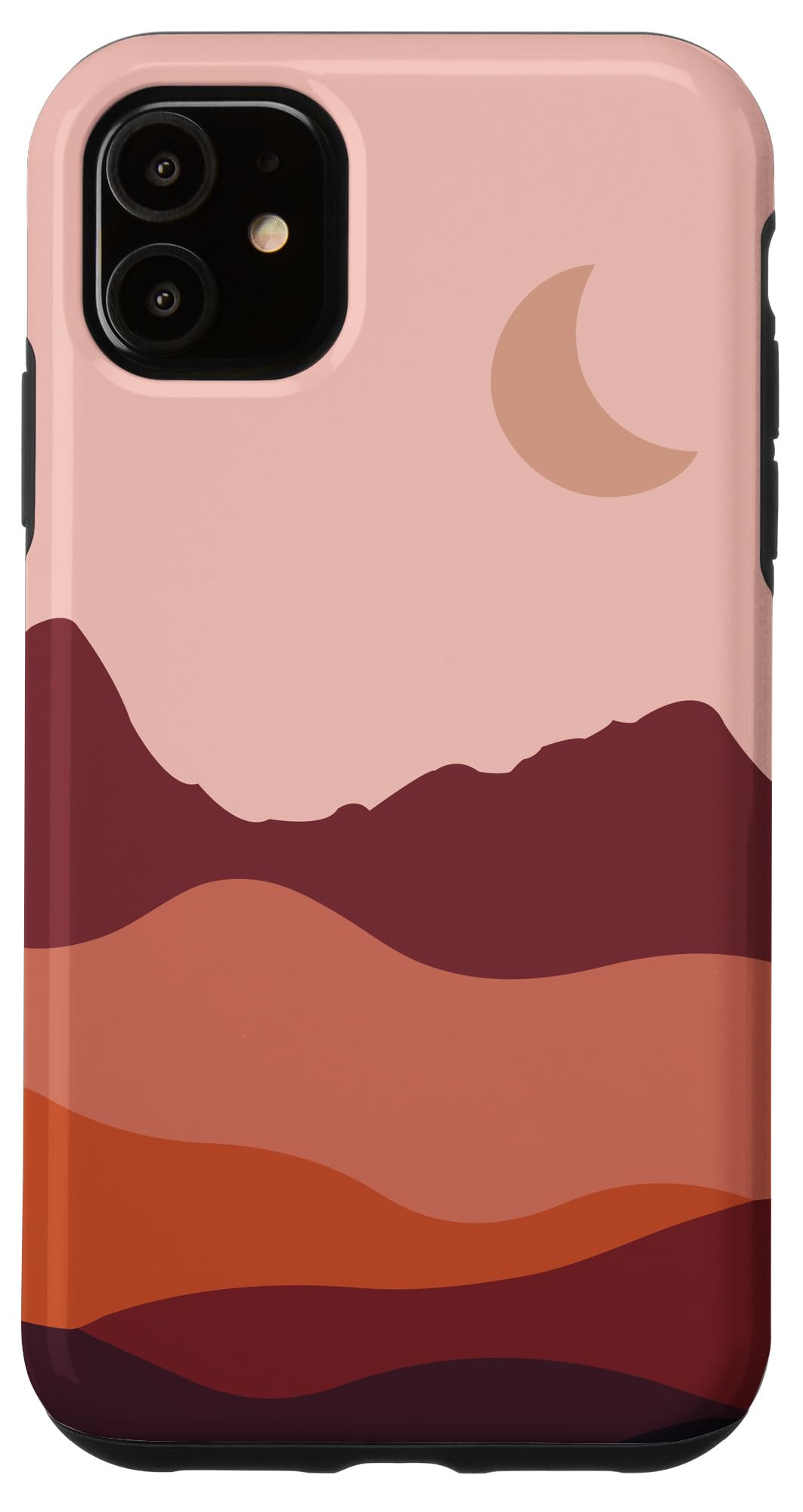 Boho Mountain Skyline Case for iPhone 11