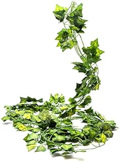 i3a Artificial Ivy Leaves 5 Pack 34ft, Fake Ivy Garland, Artificial Ivy Foliage, Ivy Wall Decoration, Vine Hanging Decoration for Wedding, Party, Garden, Home