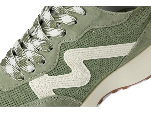 Image of Steve Madden Women's Campo Sneaker Sage Multi 6.5 Medium