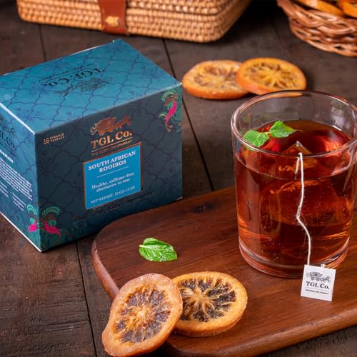 Image of TGL Co. South African Rooibos Tea 16 Tea Bags | Boost Immunity | Rich in Anti Oxidant | Improves Digestions | Boost Heart Health