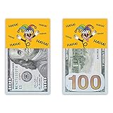 STOYKİS The Pranking Funny $100 Gag, Realistic One Hundred Dollar Bill Joke Office Prank for Men, Women & Children, Great Practical Joke for April Fools, 50 Pieces