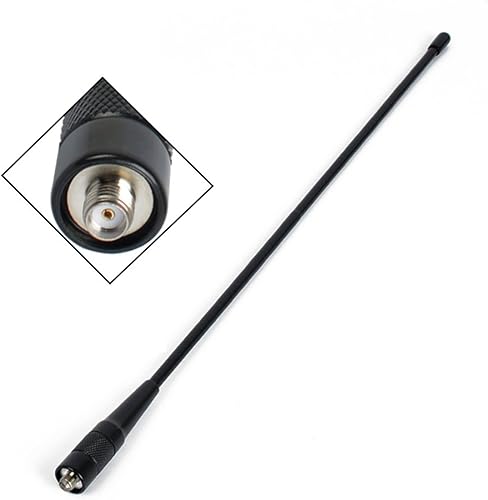 Miniatura 8 de Antena BNC de repuesto HYS-771N de doble banda VHFUHF 144MHz430MHz Antena de radio portátil para V8 V80 V80E V82 V85 F3S