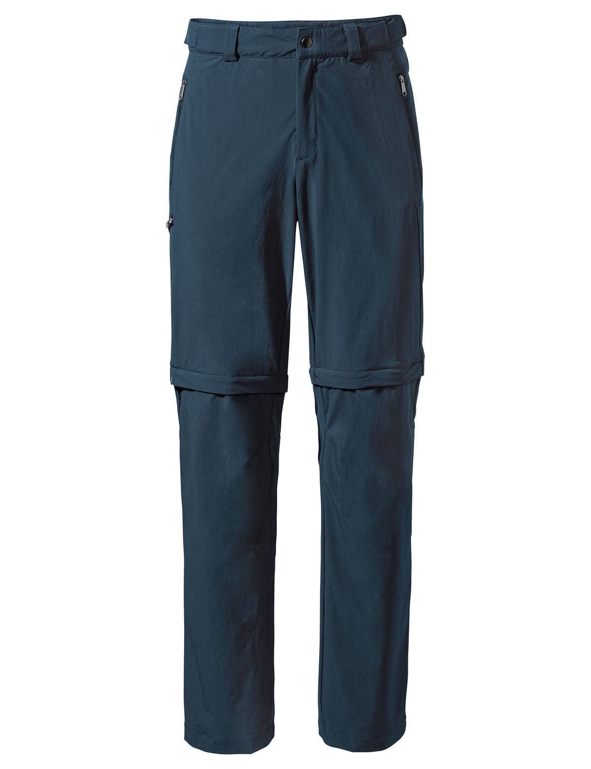 VAUDE Męskie spodnie trekkingowe Farley Stretch T-Zip III, wygodne męskie spodnie trekkingowe z funkcją Zip-Off, szybkie odpinanie bermudów, wytrzymałe, szybkoschnące i elastyczne, wyprodukowane w