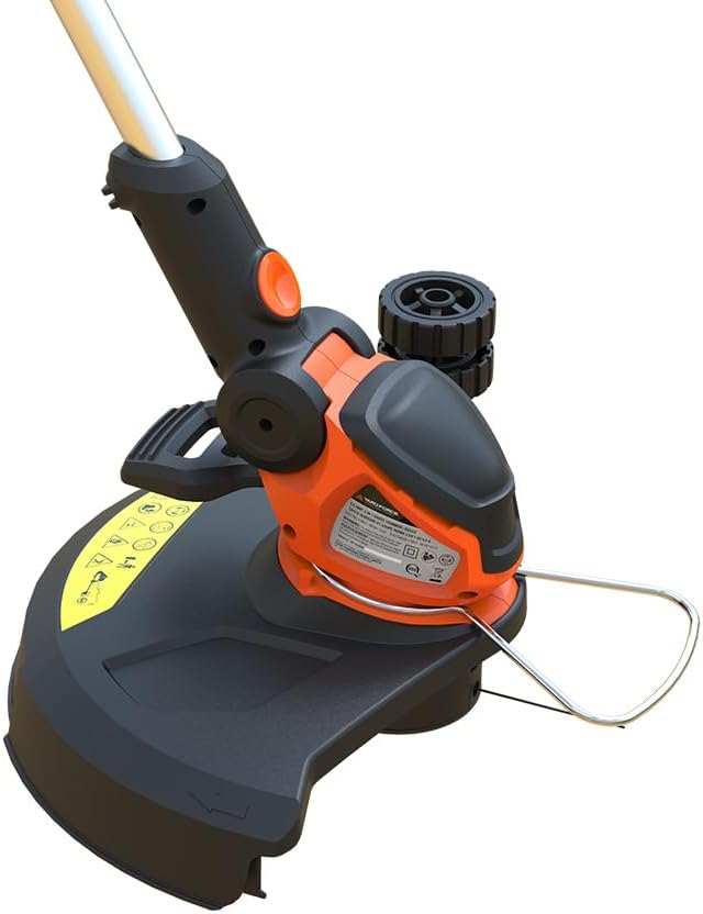 Miniatura 4 de Yard Force Recortadora eléctrica YF5515LT con ancho de corte de 15 pulgadas, carrete de cuerda de 0.06 pulgadas x 26 pies, doble línea de corte,