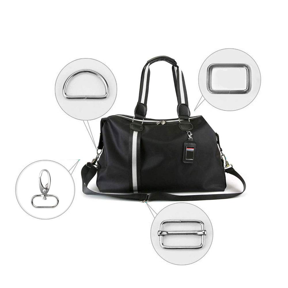 Mousqueton Pour Sangle 25 Mm Col.noir