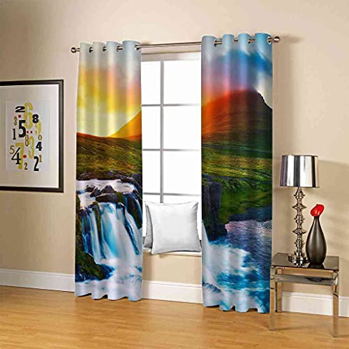 Rideau de fenêtre moderne cascade pour une ambiance salon apaisante