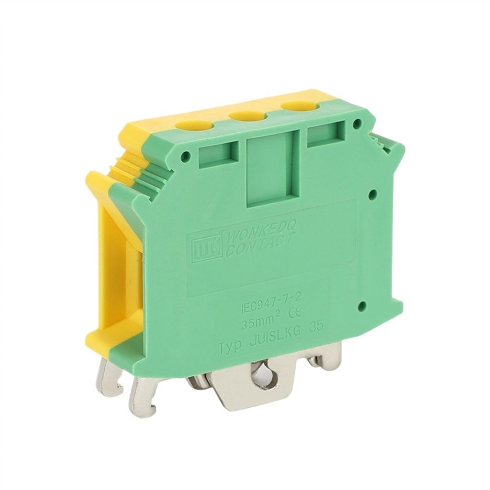 5 pièces UISLKG35 universel vis terre protection terre conducteur fil connecteur électrique DIN Rail bornier UISLKG 35