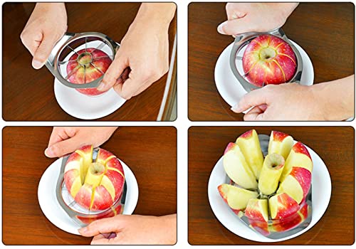 Mandolina cortadora de acero inoxidable fácil para frutas y verduras miniatura 4