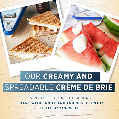 Alouette – Crème de Brie Original Creamy Cheese Spread - for Entertaining & Snacking - 5oz unit (Count of 4)