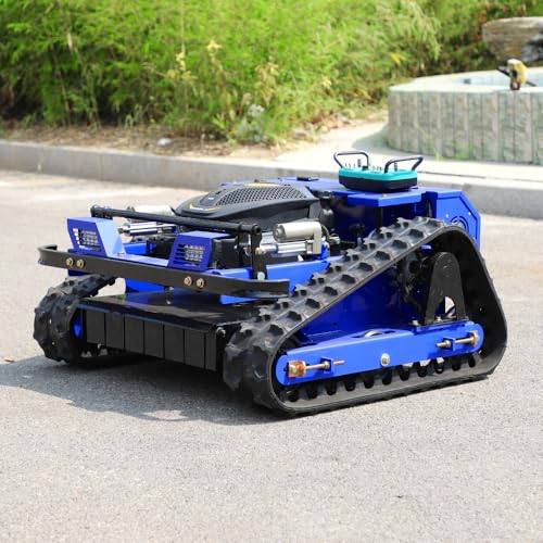 Infront Remote Control Lawn Mower, Crawler Track All-Terrain System, Hybrid