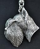 ART DOG KOLLEKTION Schnauzer, Silber gepunzt 925, Hund, Silber, Schmuckanhänger, Anhänger, Schlüsselanhänger, Limitierte Edition, Art Dog