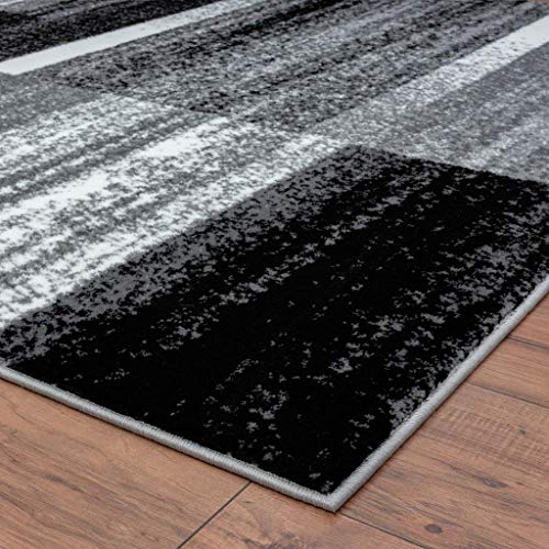 Luxe Weavers Lagos Collection 9248 Grey 2X7 Art Deco Geometric Area Rug #TOP3