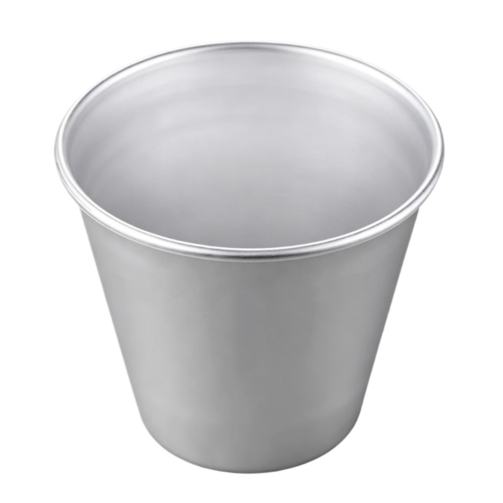 Genérico 10 Uds. De molde for pudín de pastelería tamaño opcional, herramienta decoración, tazas antiadherentes for hornear, pastel aluminio y Metal(M)