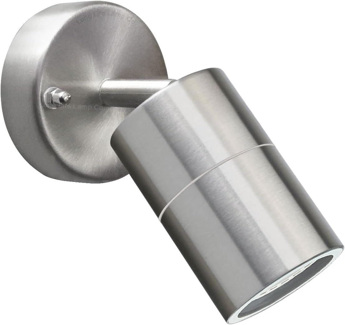 Long Life Lamp Company Adjustable Outdoor Wall Light Stainless Steel IP44 35w (ZLC010) Zenon Lighting Collection