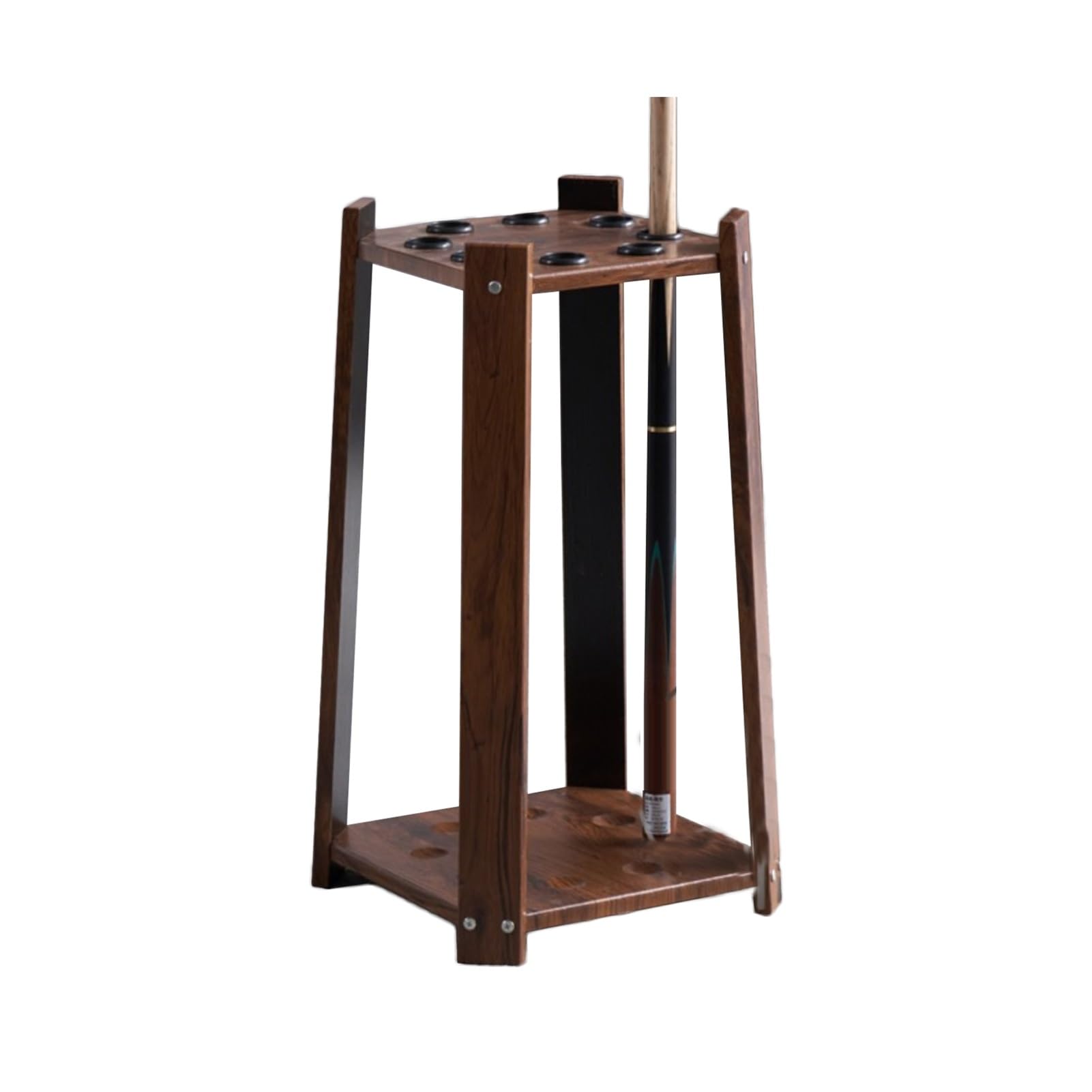 Support de queue de billard noble meuble bois massif charge 20 kg