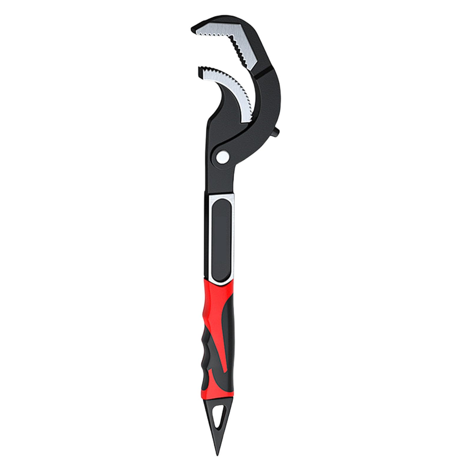 CRFFZ Multipurpose Pipe Wrench Featuring Rustproof Design and Teeth SelfAdjusting Spanner for Enhances Grip Strength Basin Wrench Small Pipe