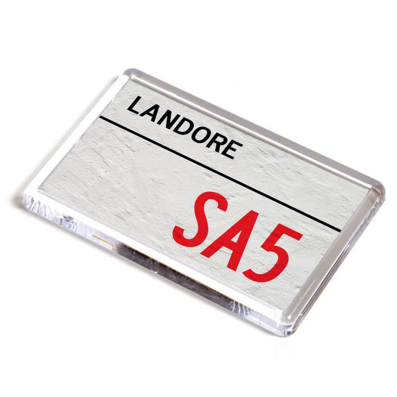 FRIDGE MAGNET - Landore SA5 - UK Postcode