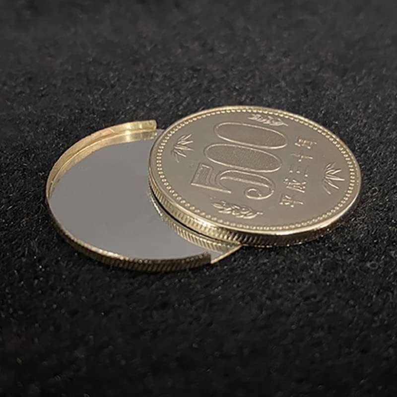 SUMAG Slippery Expanded Shell (500 Yen) Magic Tricks Japanese Coin Magic Accessories Close up Street Illusions Gimmicks Mentalism Prop