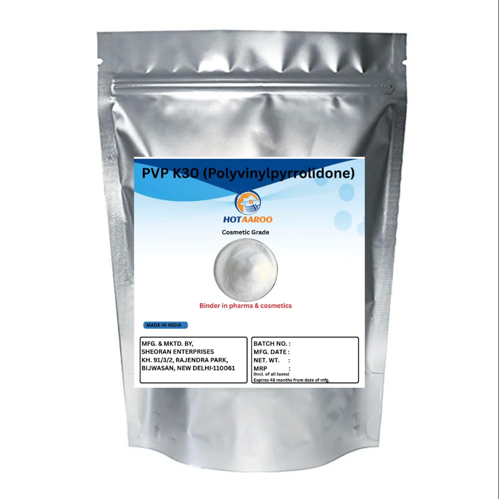 PVP K30 (Polyvinyl Pyrrolidone) 500 Gram Cosmetic/Personal Care Grade for Soap Making, Shampoo, Cosmetics, Moisturizer, Lotion Making, DIY Personal Care for Face, Hair, Skin & Body-image-36