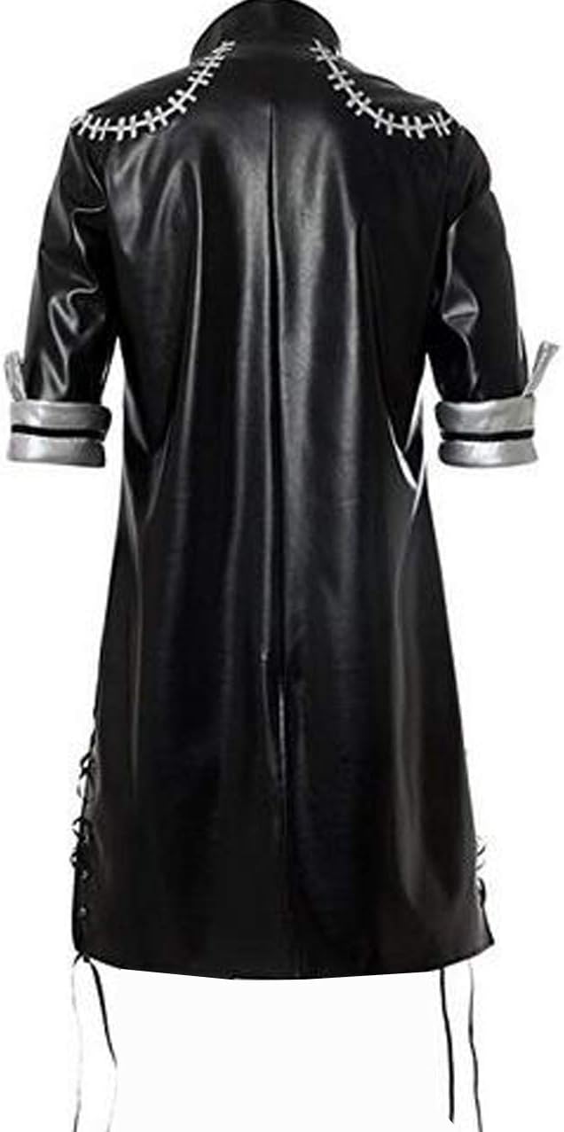 Poetic Walk Anime Cosplay Costume Leather Jacket Outfit Custom Mens Uniform Coat Halloween