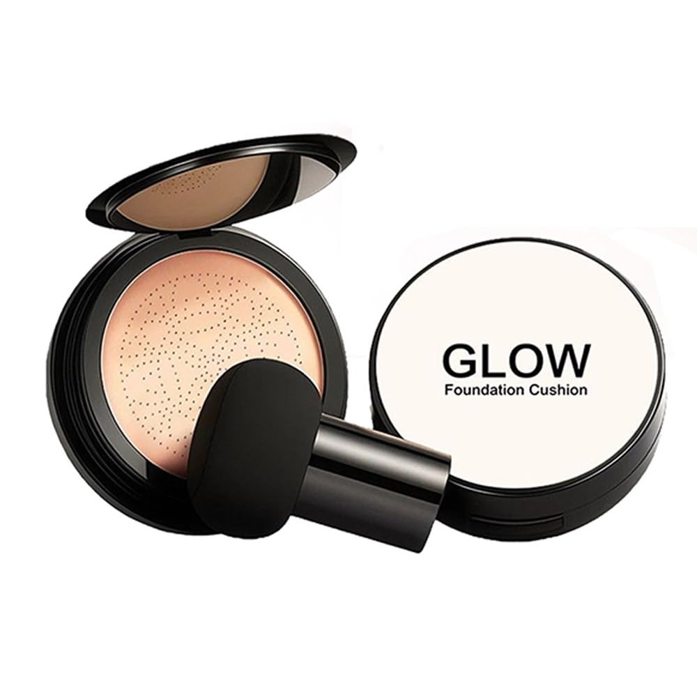 Photo 1 of ***FACTORY SEALED***Makeup Foundation, Natural Glow - Ideal for Light/Medium Complexions, Glow Foundation, Mushroom Air Cushion CC Cream - BB Cream Foundation for Older Women(Natural)***FACTORY SEALED***