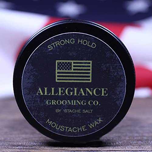 'Stache Salt Strong Hold Mustache Wax - Cognac & Leather Scented