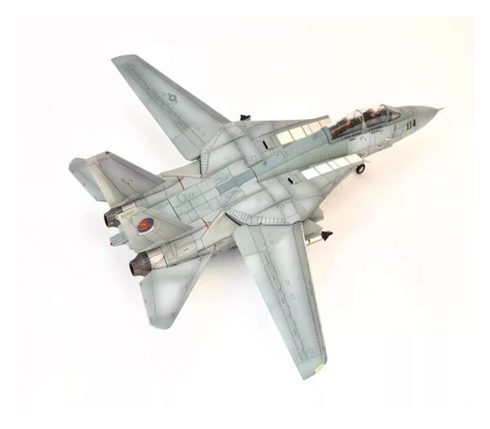 Aerei Modello su Piccola Scala 1 72 per Modello da Caccia F-14A Militare Americano Modello in Miniatura Collezione di modellismo Ornamento Regalo Kit di Costruzione di Modelli