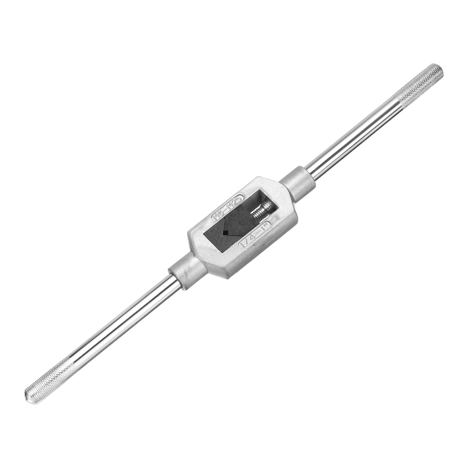 QUARKZMAN Maniglia Regolabile Per Maschiatori, Per Filettature Metriche M6-M25 W1/4-1, Portamaschi Per Filettatura Utensile Manuale Per Meccanici Riparazioni, Maniglia In Acciaio