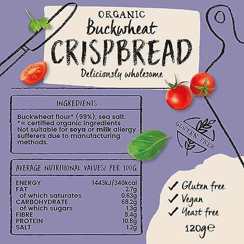 Amisa – Bio-Vierkornbrei glutenfrei (6 x 300 g), enthält Vollkorn-Haferflocken, Buchweizen, Hirse und Amaranth, für Veganer geeignet