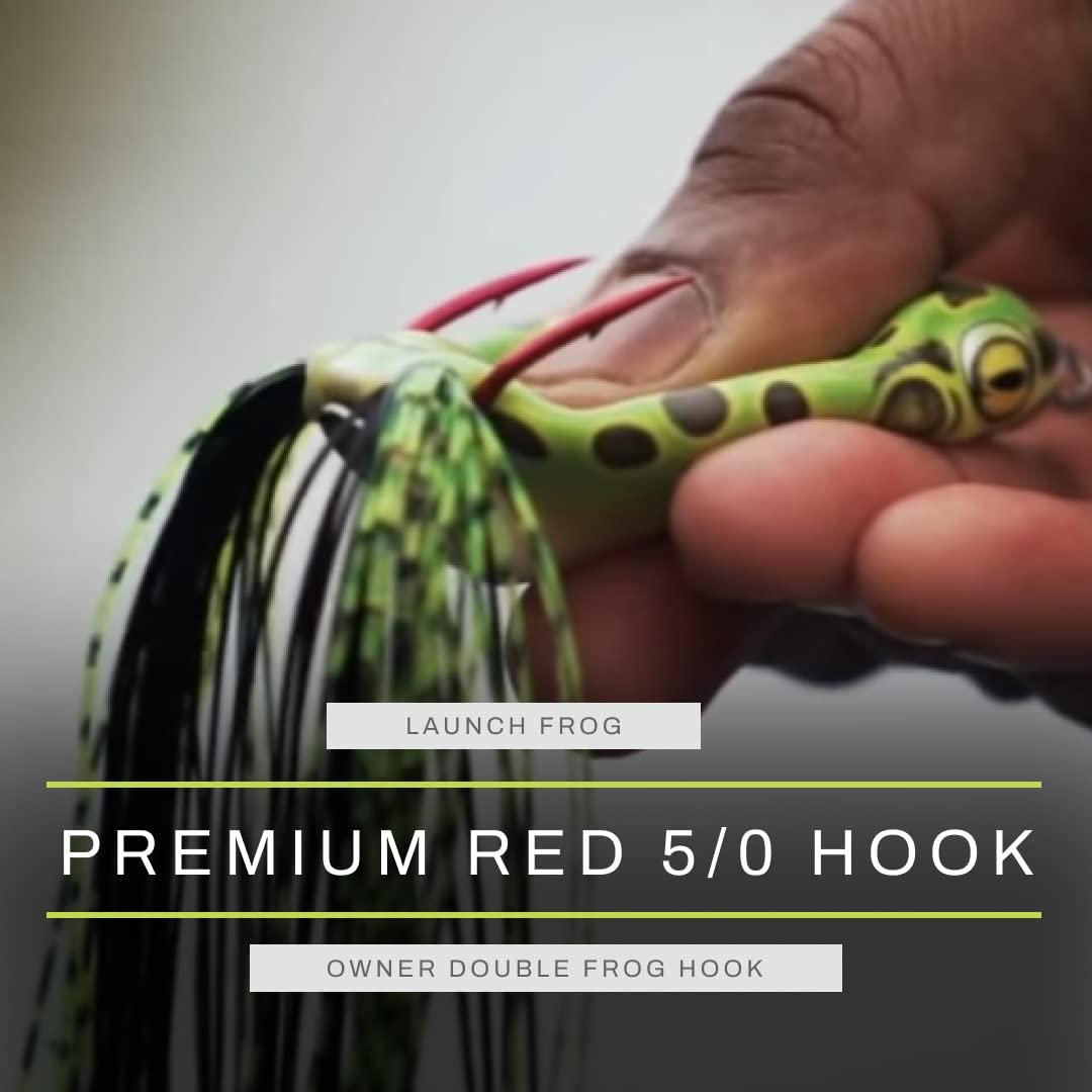 Amazon.com : SCUM FROG Launch XS Frog | Long-Casting Weedless