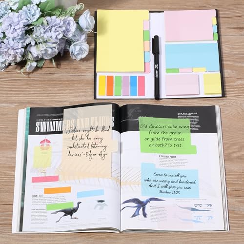 Image of Mr. Pen- Transparent Sticky Notes Set, 760 Pack