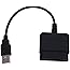 【ノーブランド 品】PS2 PS3プレイステーション2 3 用　プラスチック製　PC USB PS2→ PS3　コントローラー　コンバータ　アダプタ