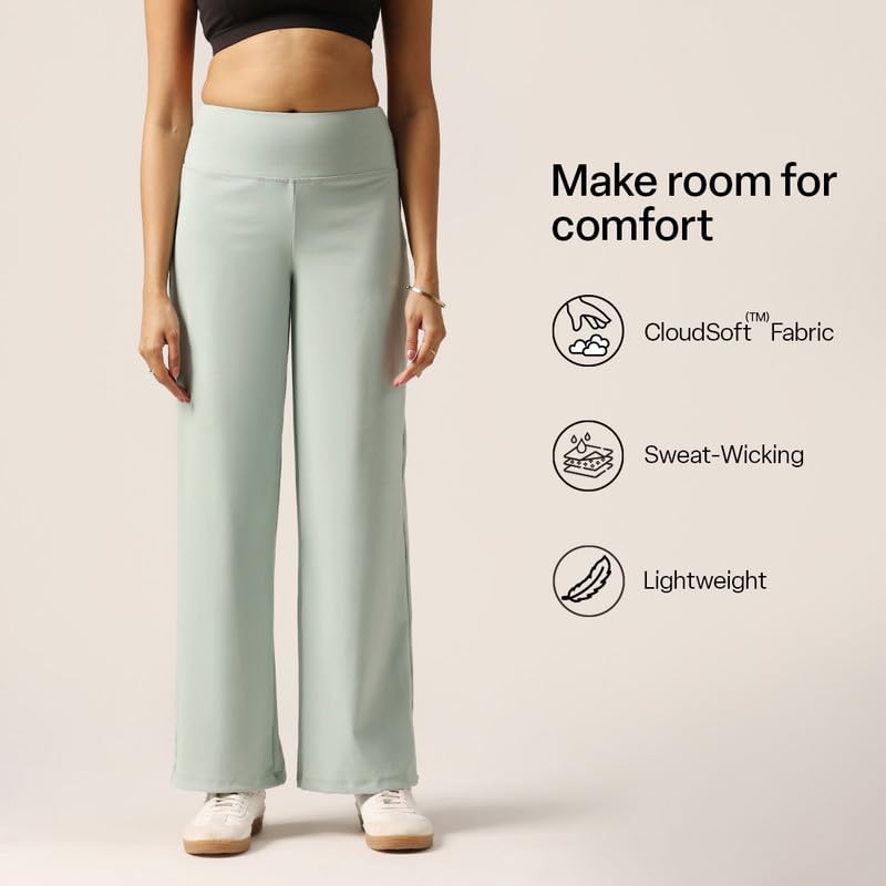 Image of BlissClub Ultimate Wide Leg Pants Lite for Women, Tall (for Women Above 5'5)