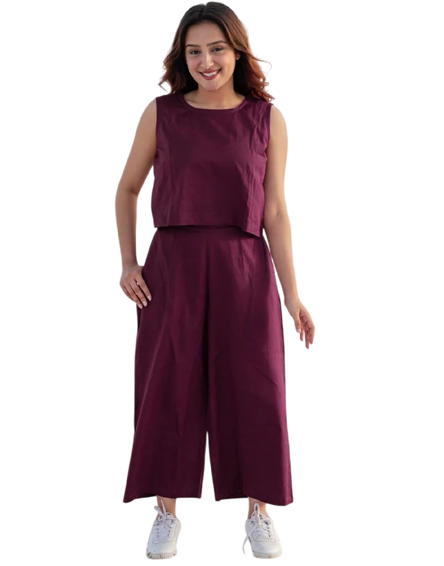 Stylish Sleeve Less Co Ord Set for Women | Co Ord Set for Women (K-131-134)-image-44