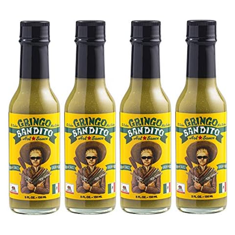 Gringo Bandito Green Hot Sauce (4 Pack) Cover