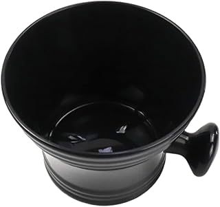 MERRYHAPY 耐熱製シェービングマグカップ 髭剃り用泡立て便利ボウル 家 理容室向け実用シェービング皿