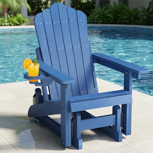 HDPE Outdoor Glider Chair