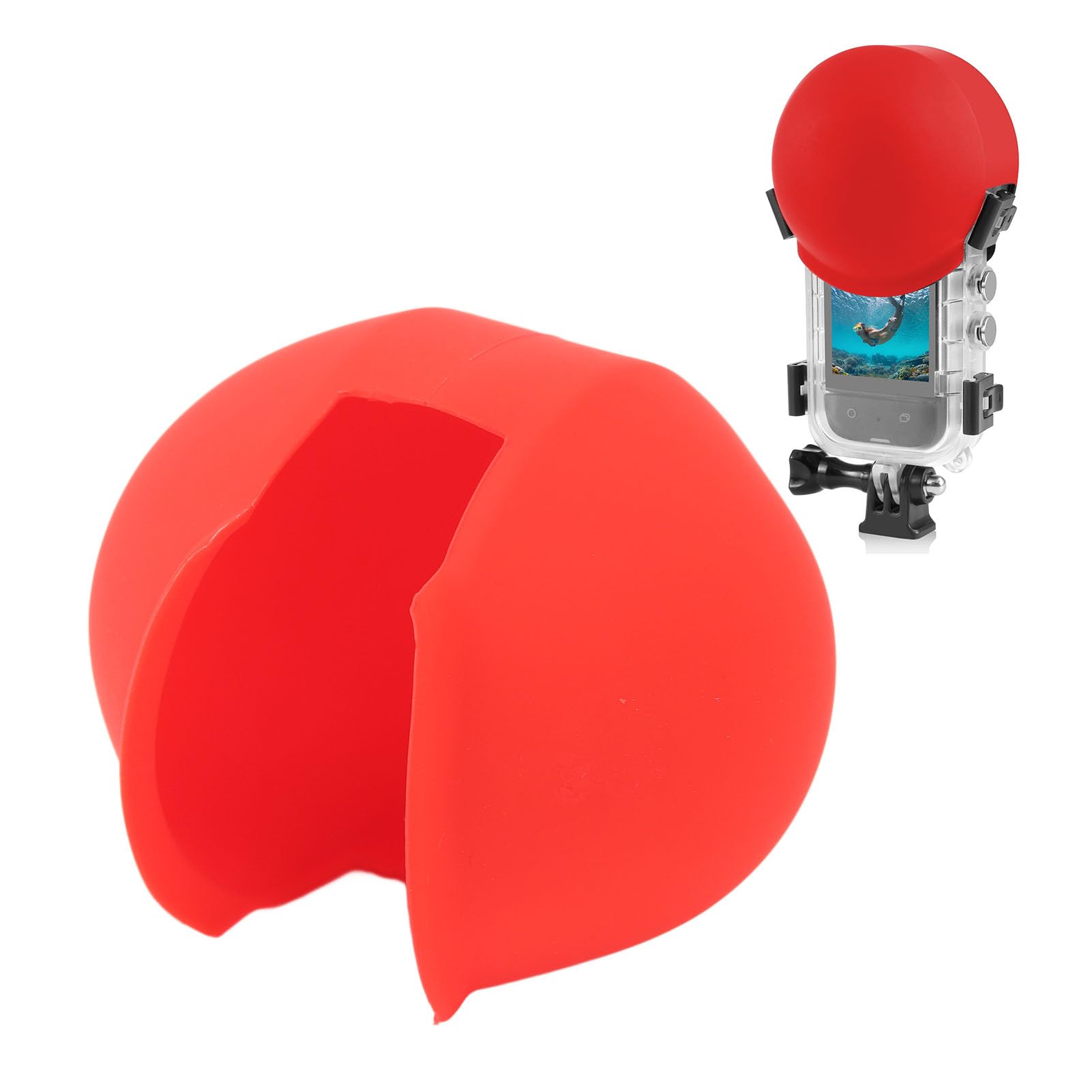 Capuchon D'Objectif Silicone Insta360 X3 - Protection Anti-Rayures, Anti-Poussière Et Résistante à L'Usure