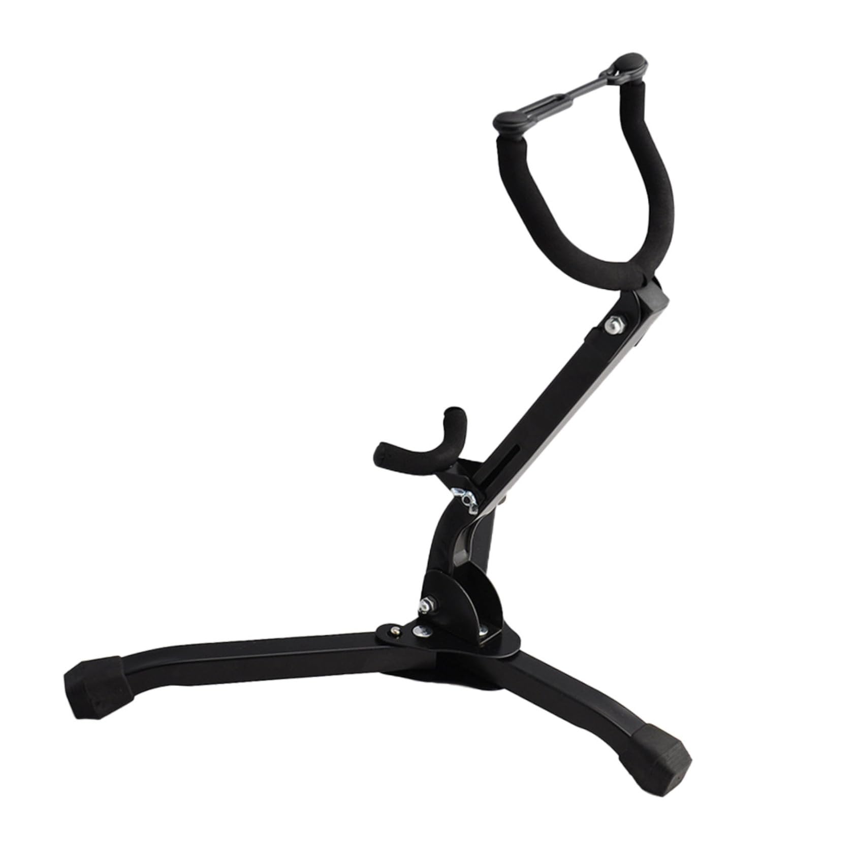 Abaodam Expositor De Saxofón Portátil Para Saxofón Tenor Trípode De Suelo Resistente Para Ensayos y Conciertos